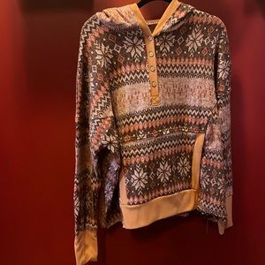 BN White Birch hooded sweater /pullover